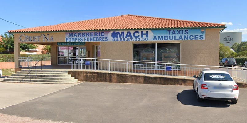 Photographie Pompes Funèbres Mach de Céret