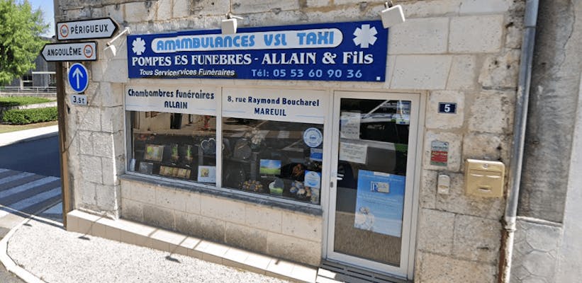 Photographie de Pompes Funèbres Allain et Fils