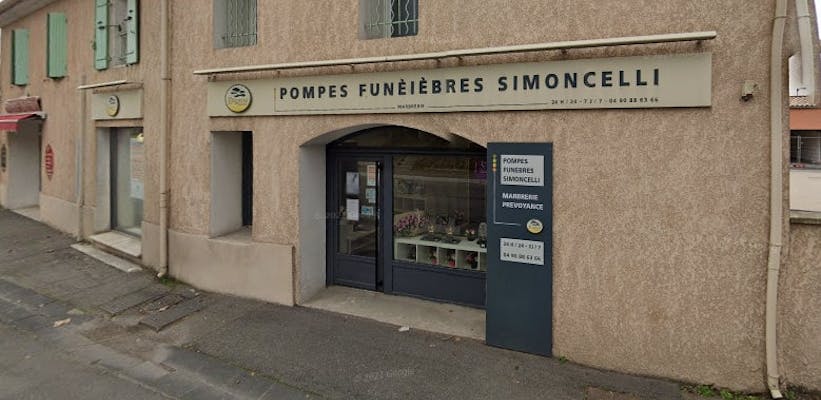Photographie Simoncelli Pompes Funèbres et Marbrerie d'Avignon