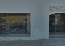 Devanture de Pompes Funèbres Alter