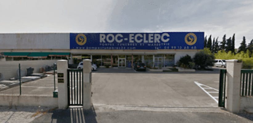 Photographie de la Pompes Funèbres Roc-Eclerc de la ville de Lattes