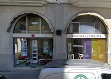 Devanture de Pompes Funèbres Générales