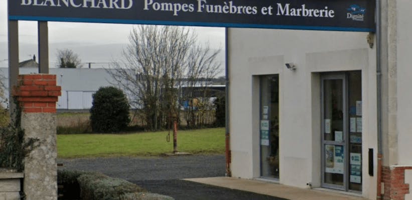 Photographie de la Pompes Funèbres et Marbrerie Blanchard - Dignité Funéraire