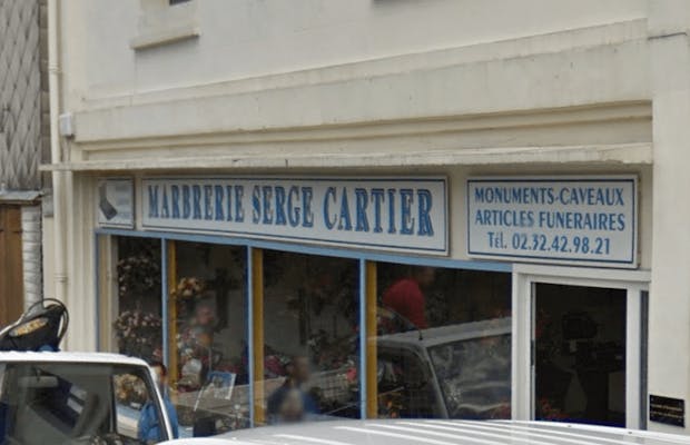 Photographie Marbrerie Cartier Serge de Saint-Germain-Village