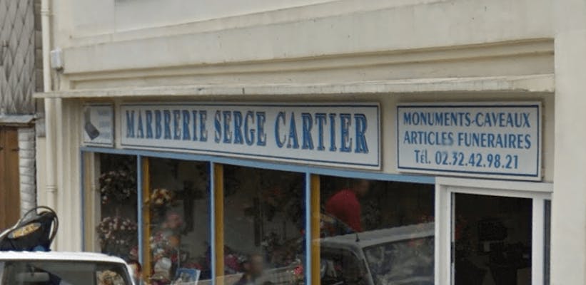 Photographie Marbrerie Cartier Serge de Saint-Germain-Village