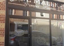 Devanture de Pompes funèbres Musulmanes El Malek