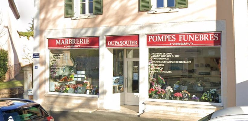 Photographie Pompes Funèbres Dupasquier de Beaujeu
