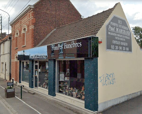 Photographie Pompes funèbres Paul MARCHAND de Gondecourt