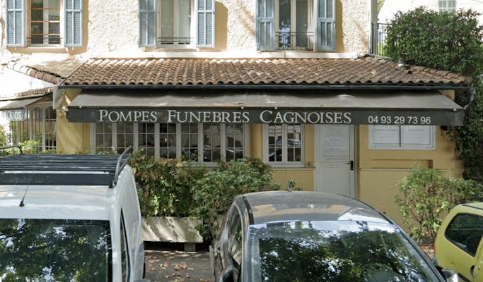 Photographie de la Pompes Funèbres Cagnoises de Cagnes-sur-Mer