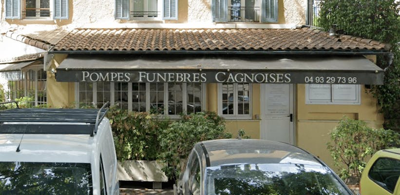 Photographie de la Pompes Funèbres Cagnoises de Cagnes-sur-Mer