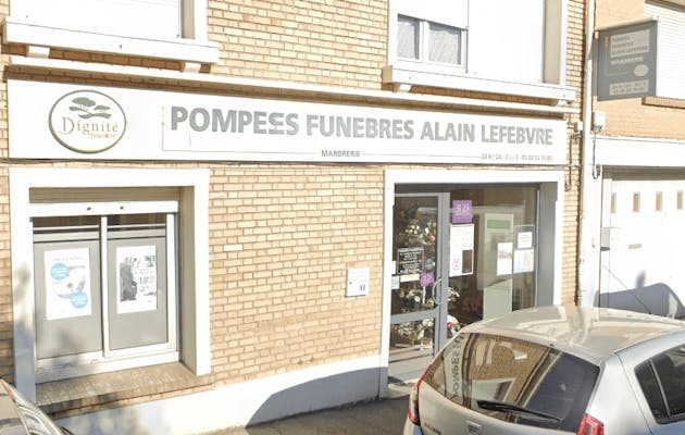 Photographie Pompes Funèbres Marbrerie Alain Lefebvre de Faches-Thumesnil
