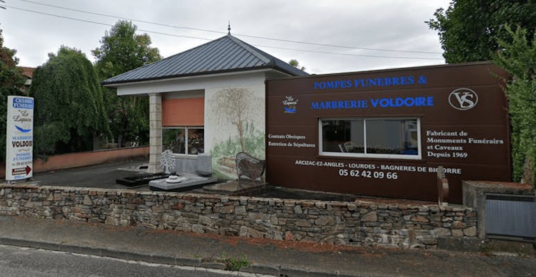 Photographie de la Pompes Funèbres Marbrerie VOLDOIRE