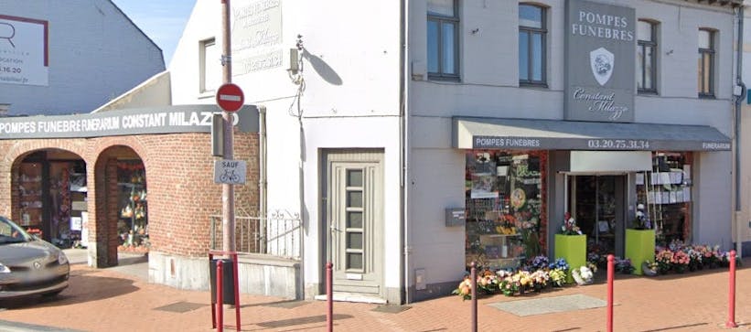 Photographie de la Pompes Funèbres Constant-milazzo de Leers

