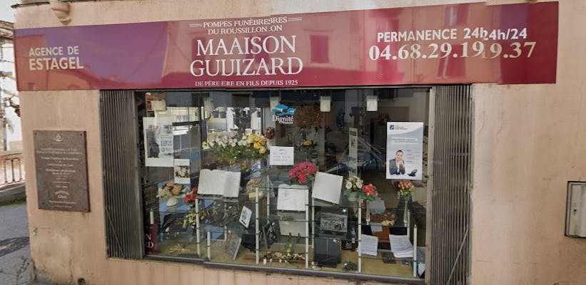 Photographie de Pompes Funèbres et Marbrerie Maison Guizard d'Estagel