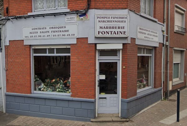 Photographie de la Pompes Funèbres Jacques Marie de Marchiennes