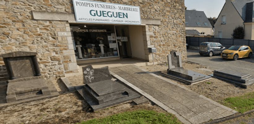Photographie Pompes Funèbres et Marbrerie Gueguen Broons