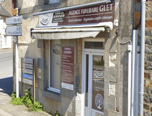 Photographie de la Pompes Funèbres Glet de Montreuil-sur-Ille