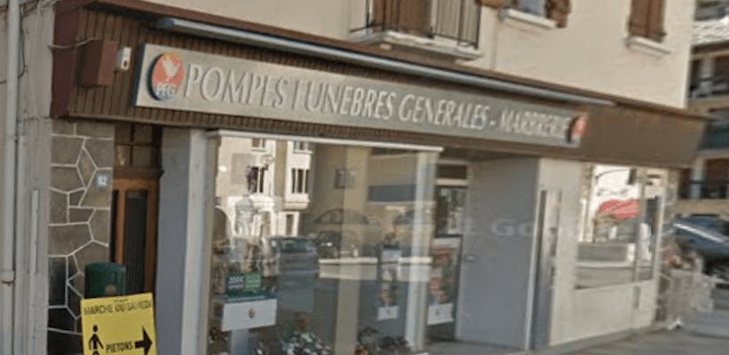 Photographie de la Pompes Funèbres Générales