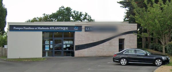 Photographie de la Pompes Funèbres et Marbrerie Atlantique de la ville de Saint-Nazaire