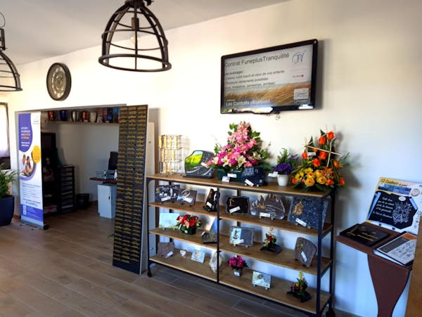 Photographie de la Pompes Funèbres Pideil de Saleilles
