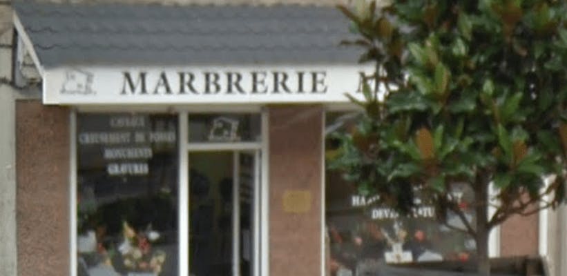 Photographie de la Marbrerie Monchand Père et Fils