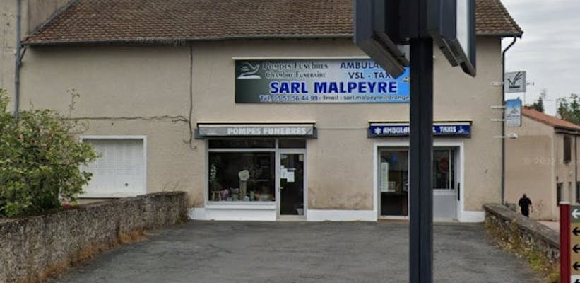 Photographie Pompes Funèbres Malpeyre de Piégut-Pluviers