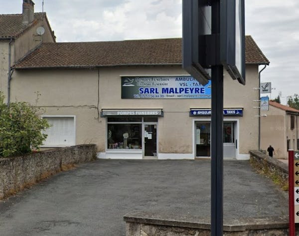 Photographie Pompes Funèbres Malpeyre de Piégut-Pluviers