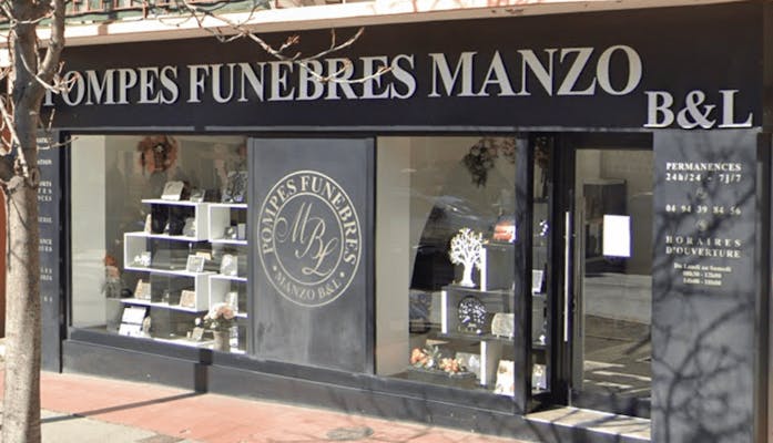 Photographie de la Pompes Funèbres Manzo B et L de Draguignan
