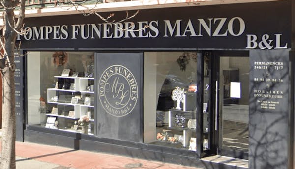 Photographie de la Pompes Funèbres Manzo B et L de Draguignan