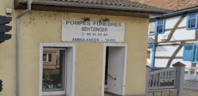 Photographie Pompes Funèbres BENTZINGER de Sierentz