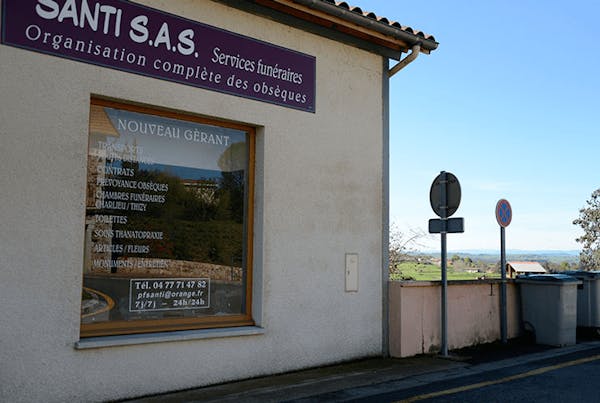 Photographie Pompes Funèbres Santi de Perreux