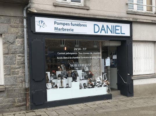 Photographie de la Pompes Funèbres Marbrerie Daniel-Priour de Saint-Méen-le-Grand