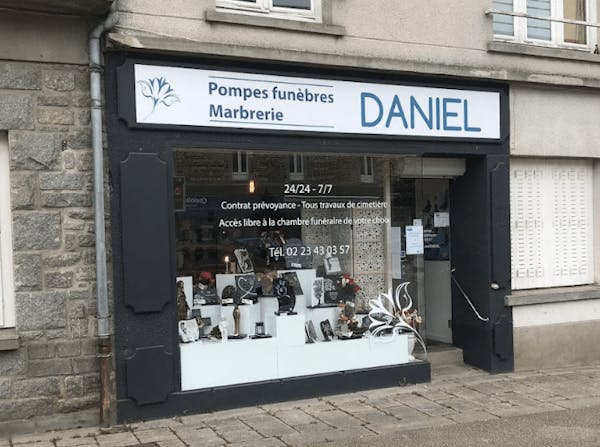 Photographie de la Pompes Funèbres Marbrerie Daniel-Priour de Saint-Méen-le-Grand