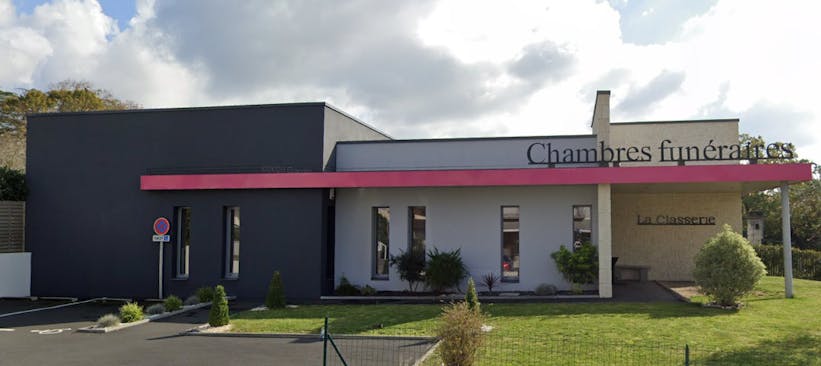 Photographie de la Pompes Funèbres de la Classerie de la ville de Rezé