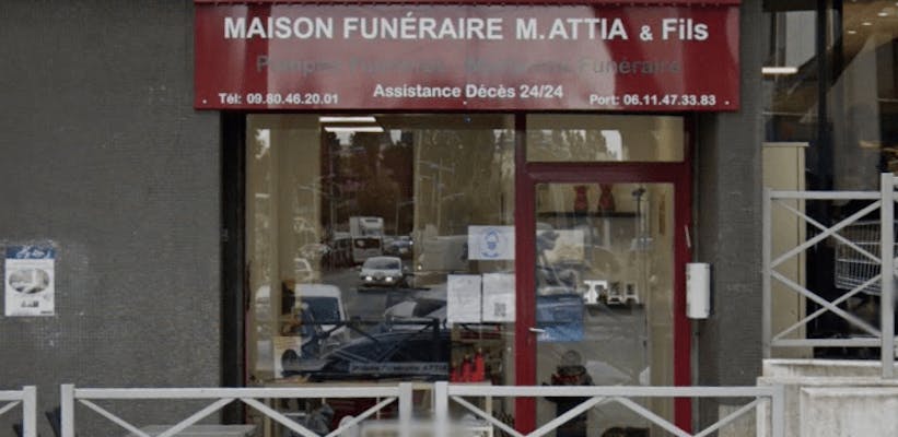 Photographie de la Maison Funéraire M.Attia & Fils de Sarcelles
