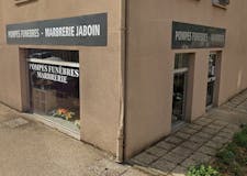 Devanture de Pompes Funèbres Jaboin
