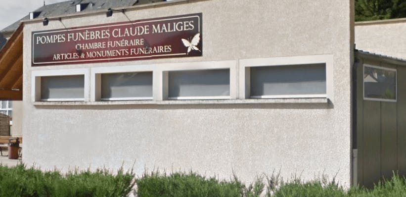 Photographie Pompes Funèbres Claude Maliges de Marvejols