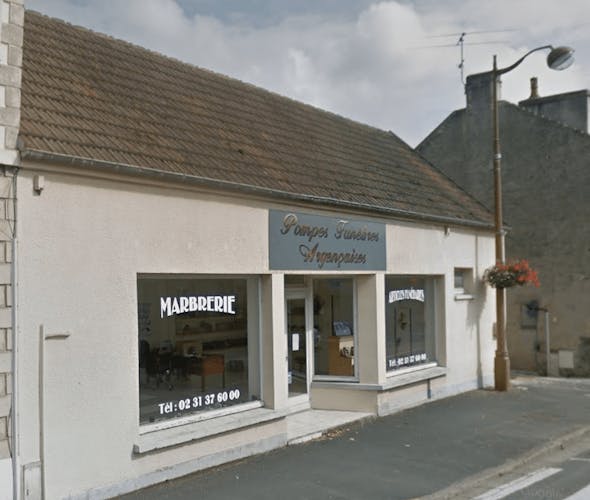 Photographie de la Pompes Funèbres Argençaises