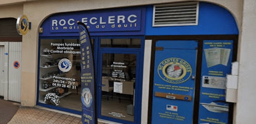 Photographie de La Pompes Funèbres Roc-Eclerc de Menton