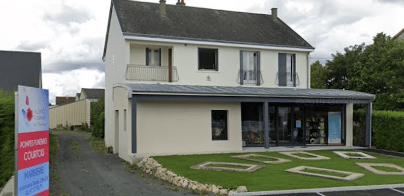 Photographie de la Pompes Funèbres Courtois de Bléré