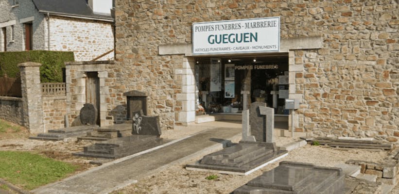 Photographie Pompes Funèbres et Marbrerie Gueguen Broons