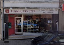 Devanture de Pompes funèbres Kryszke