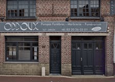 Devanture de Pompes Funebres Odoux