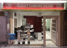 Devanture de Agence Funéraire Niçoise