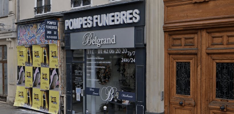 Photographie de Pompes Funèbres Belgrand