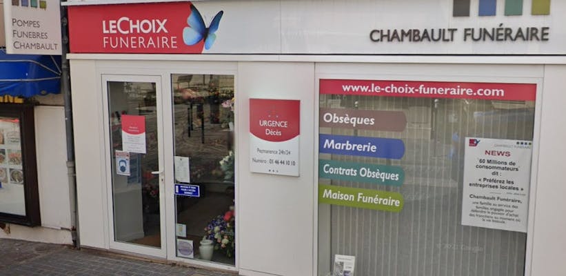 Photographie de la Pompes funèbres CHAMBAULT FUNERAIRE - Le Choix Funéraire de la ville de Fontenay-aux-Roses