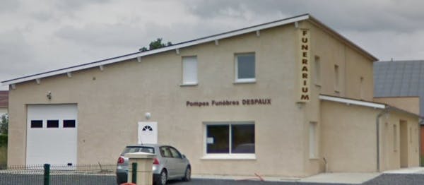 Photographie de la Pompes Funèbres Triaises Déspaux de la ville de Lalanne-Trie