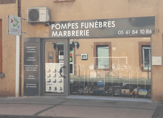 Photographie de Pompes Funèbres DERRO