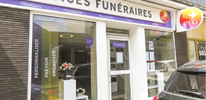 Photographie de la Pompes Funèbres Genérales de Nanterre