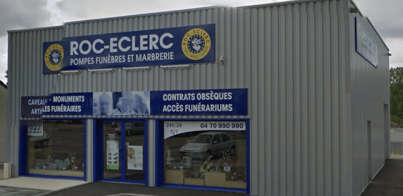 Photographie de la Roc-Eclerc Pompes funèbres Faucheron